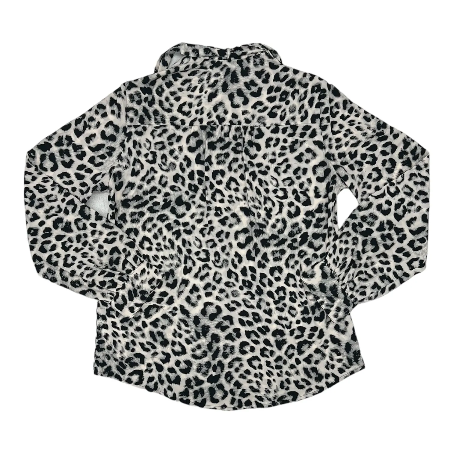 ANIMAL PRINT BLOUSE LS by EXPRESS Size:M