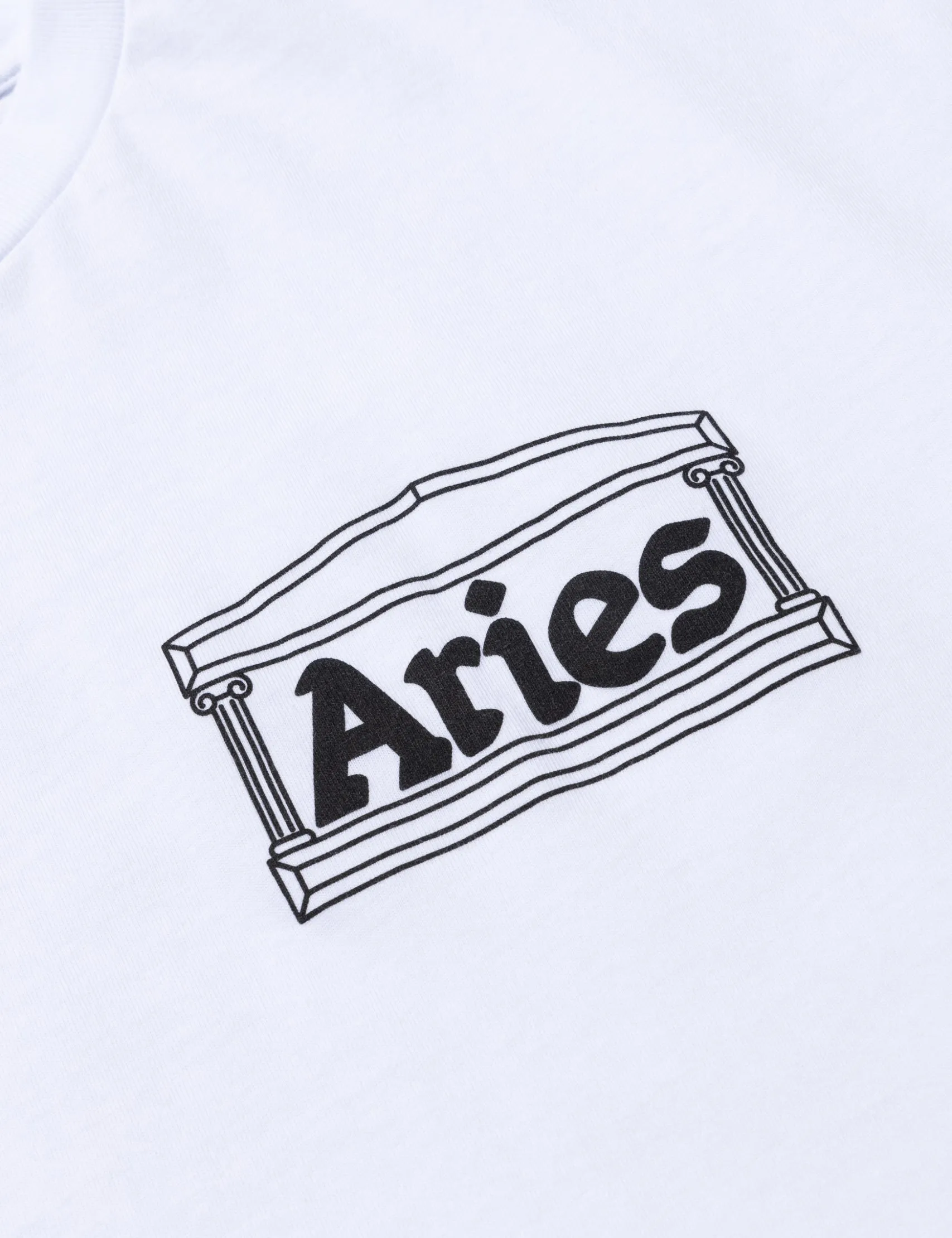 Aries Temple T-Shirt - White