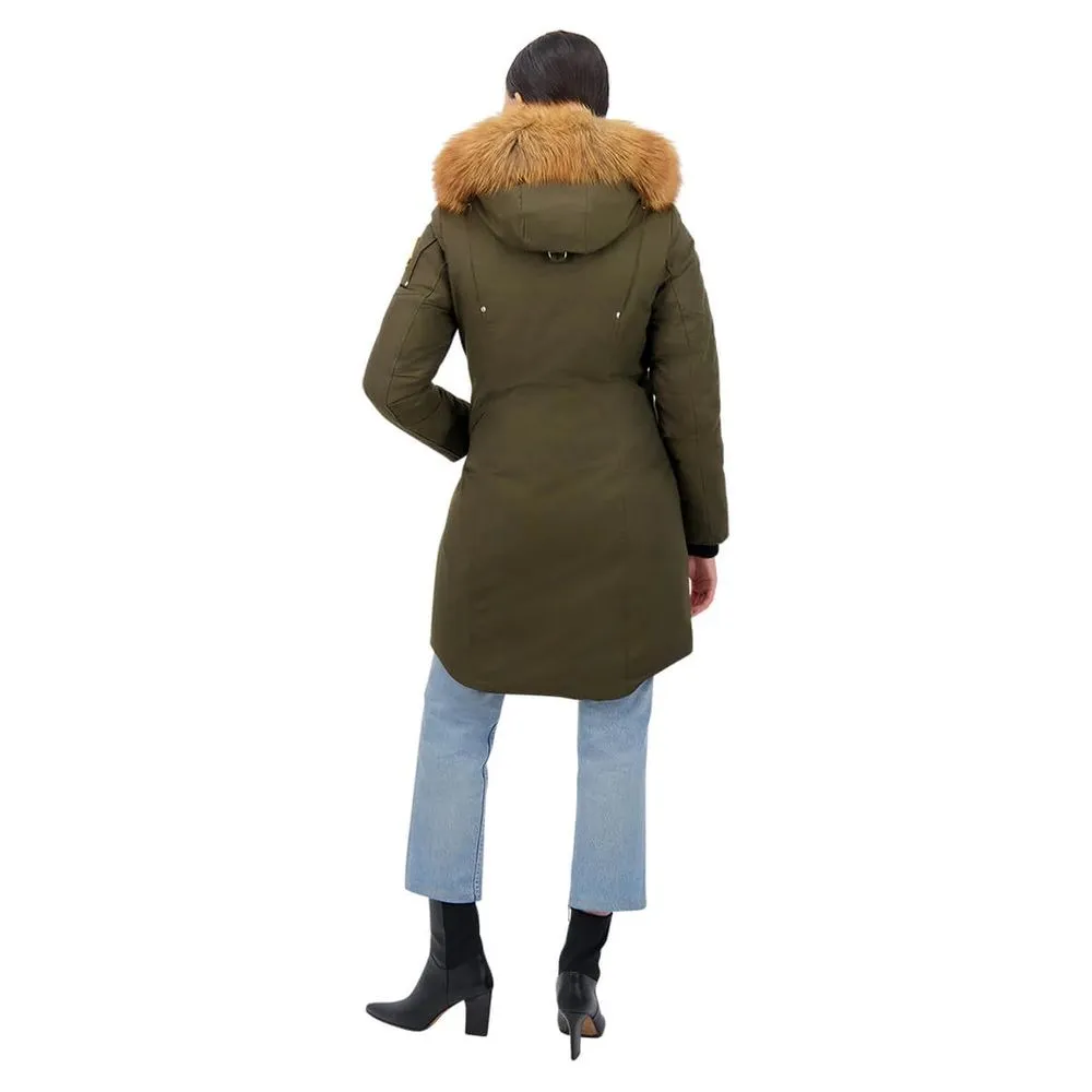 Army Cotton Women Parka