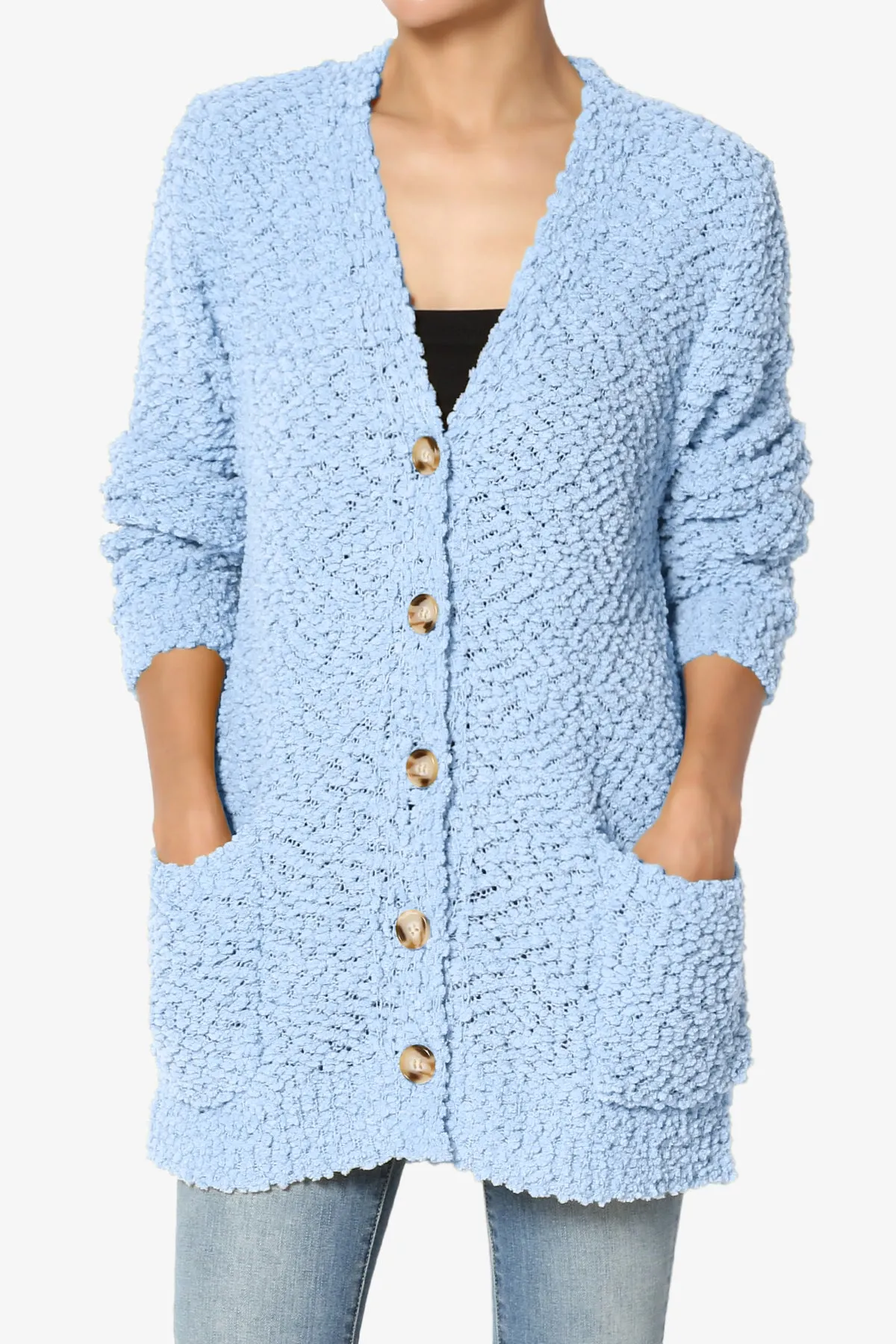 Barry Button Teddy Knit Sweater Cardigan MORE COLORS