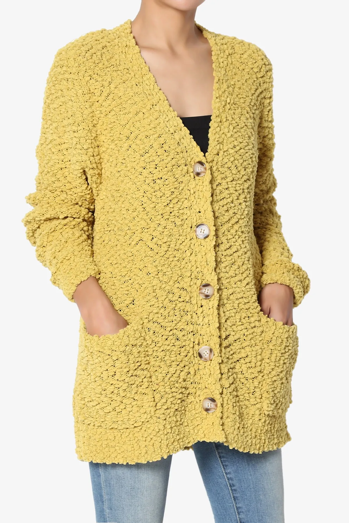 Barry Button Teddy Knit Sweater Cardigan MORE COLORS