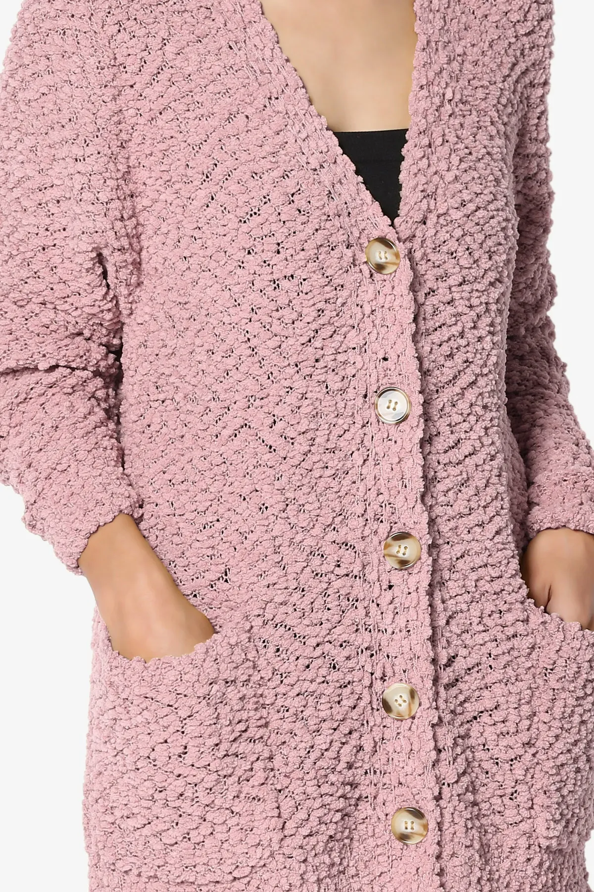 Barry Button Teddy Knit Sweater Cardigan MORE COLORS