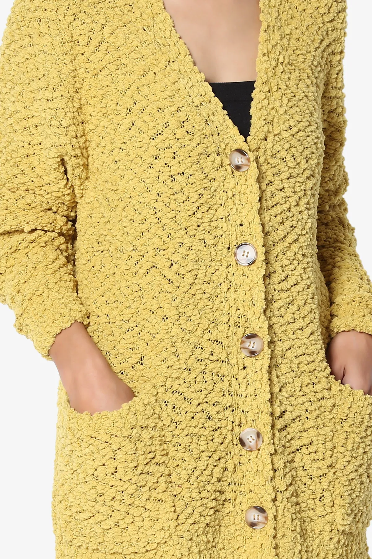 Barry Button Teddy Knit Sweater Cardigan MORE COLORS