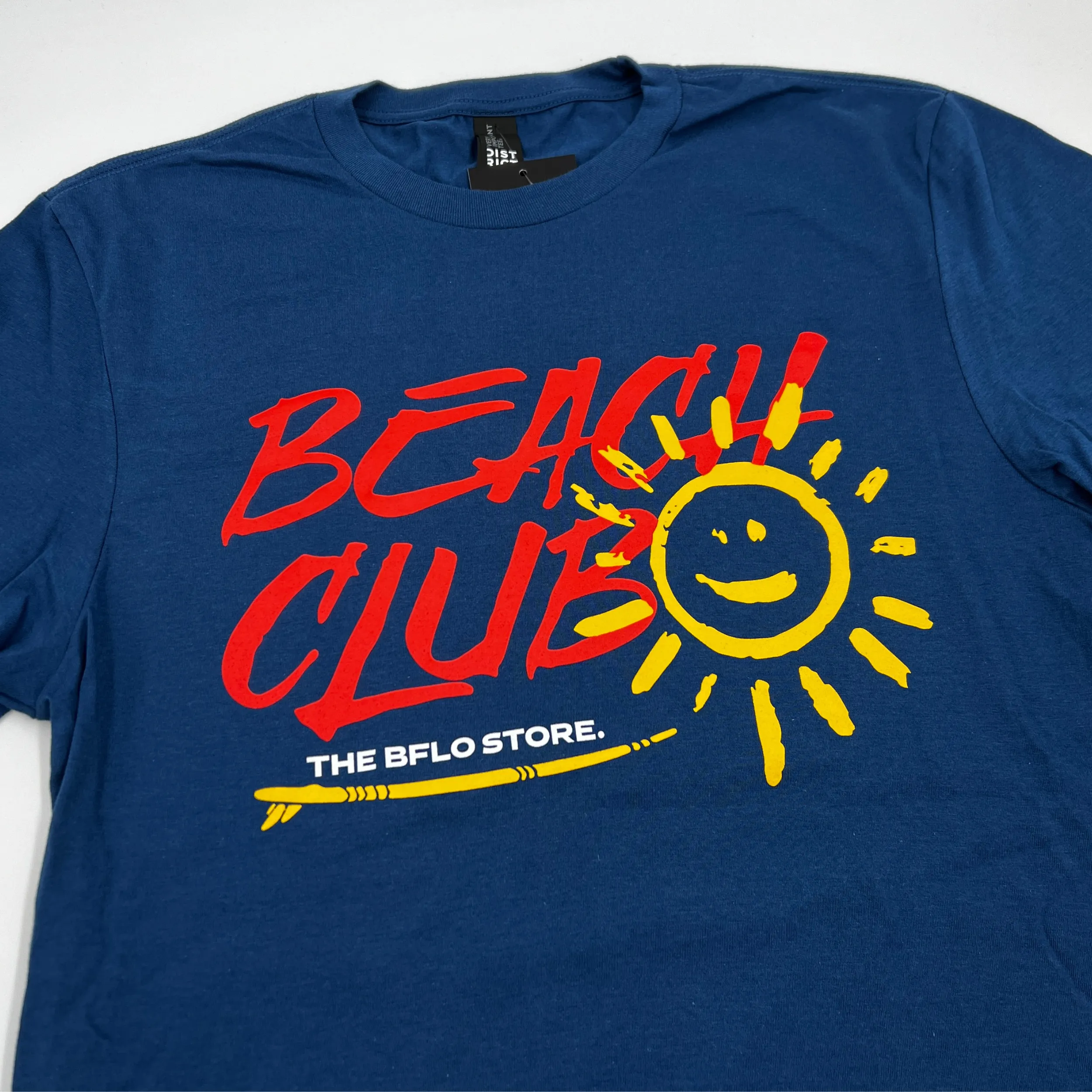 Beach Club Neptune Blue Short Sleeve Shirt