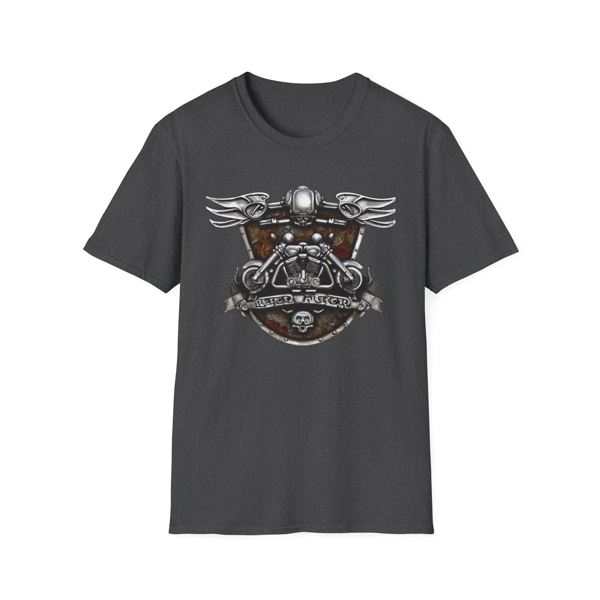 Biker T shirt Emblem