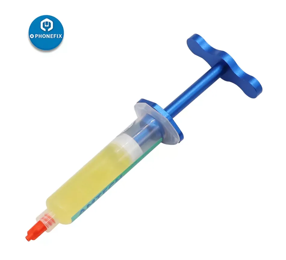 Blue Metal Durable Solder Paste Dispenser With 3 Needles