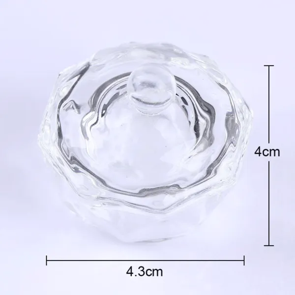 Born Pretty - Small Crystal Glass Cup Liquid Container Tool #41032-2