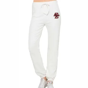 Boston College White Joggers