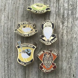 Bridget Farmer Bird Message Pins