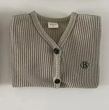 Button-Down Solid Cardigan