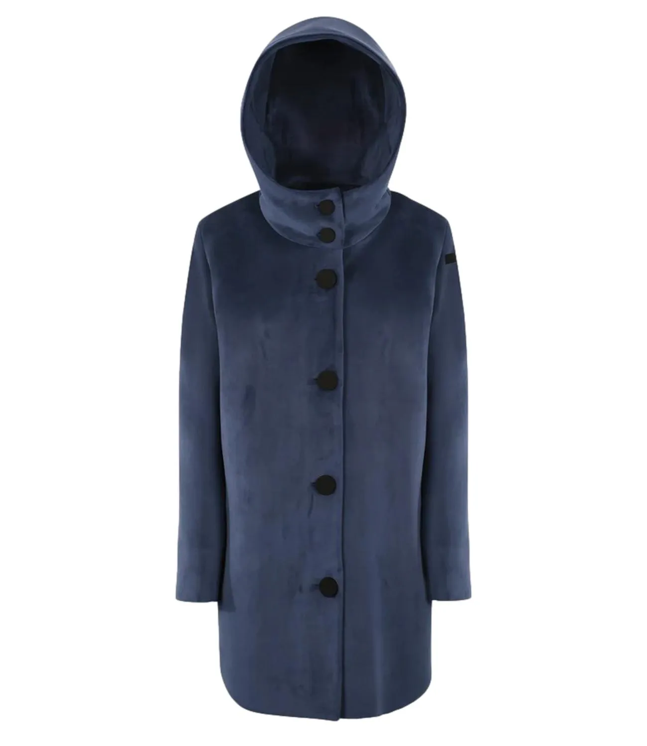 Cappotto blue velvet neo parka wom