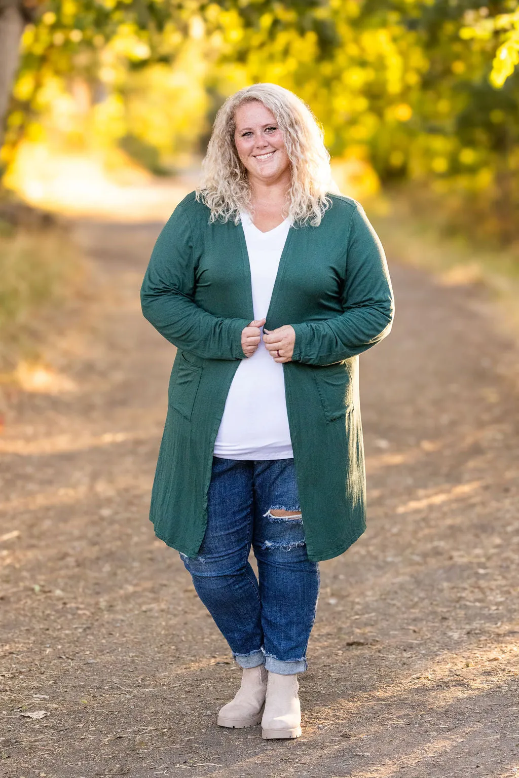 Classic Cardigan - Evergreen by Michelle Mae