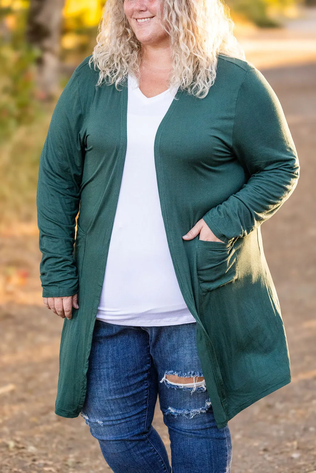 Classic Cardigan - Evergreen by Michelle Mae