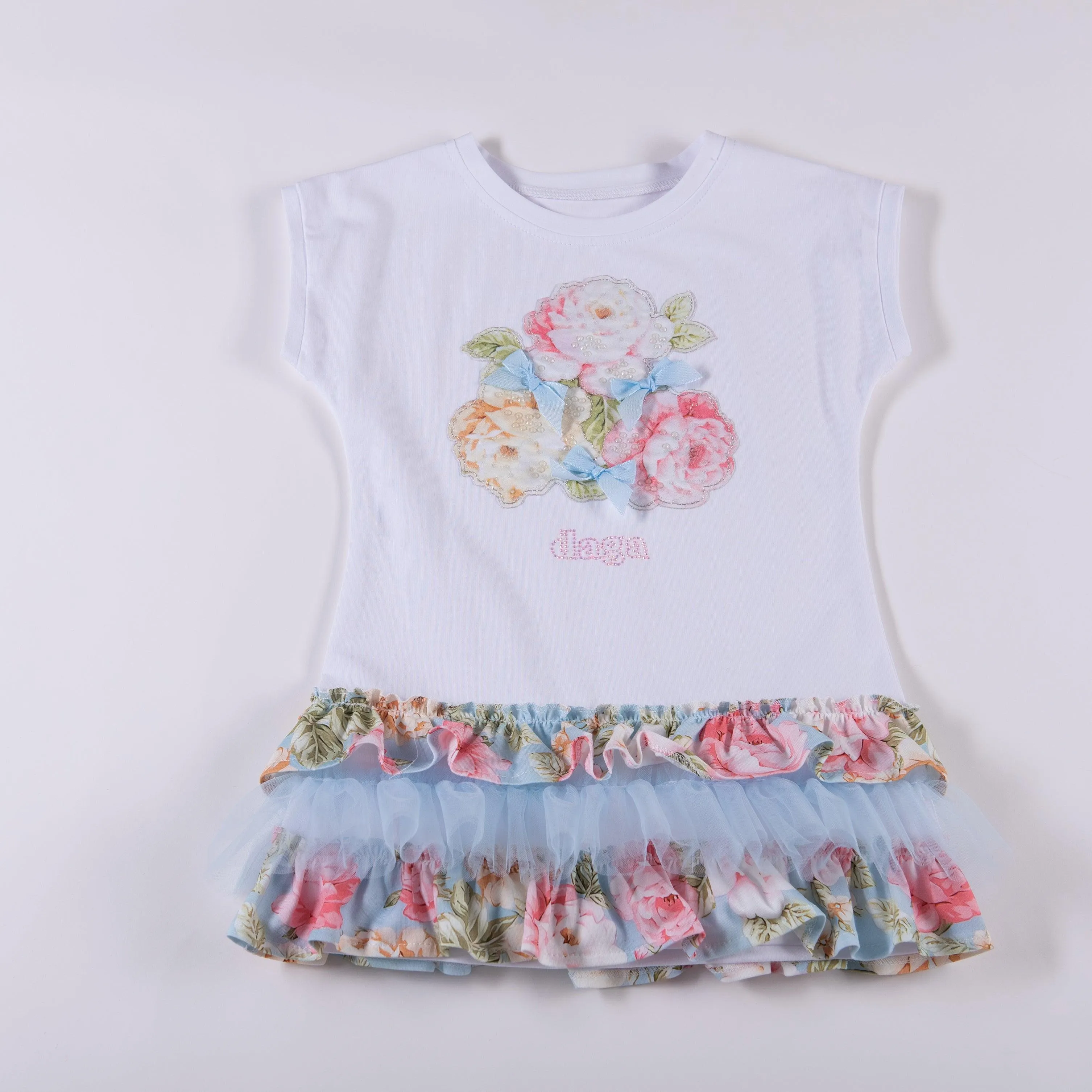 CLEARANCE SALE - DAGA SS24 - Girls Find Roses In The Garden Dress