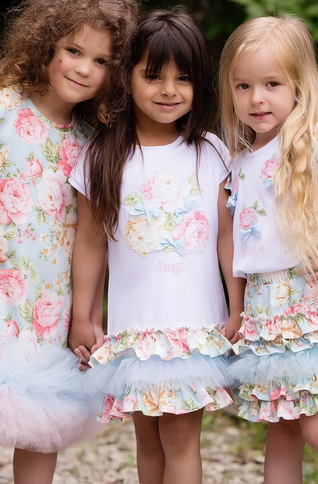 CLEARANCE SALE - DAGA SS24 - Girls Find Roses In The Garden Dress