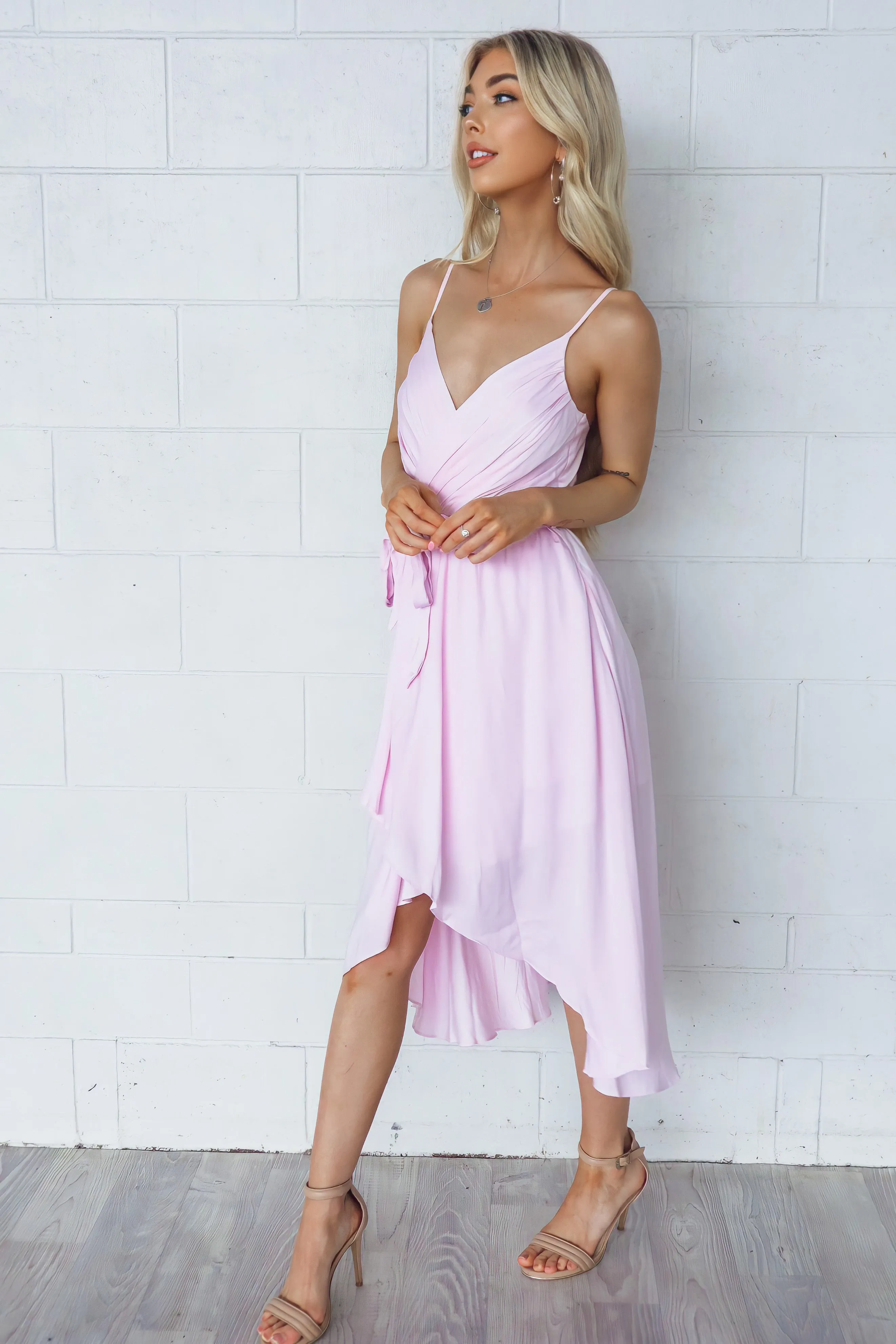 Cloud Nine Dress - Blush Pink