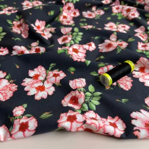 Danish Design - Pink Anemone Cotton Jersey Fabric