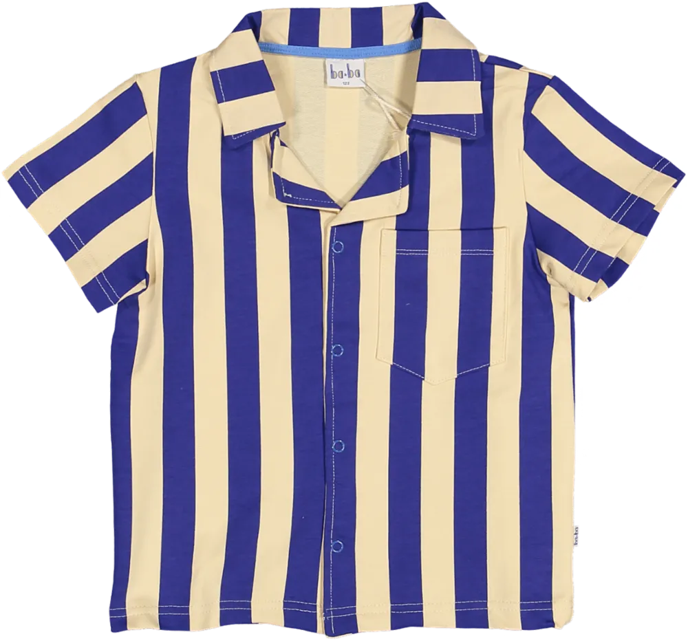 Dobi shirt-Vertical stripe