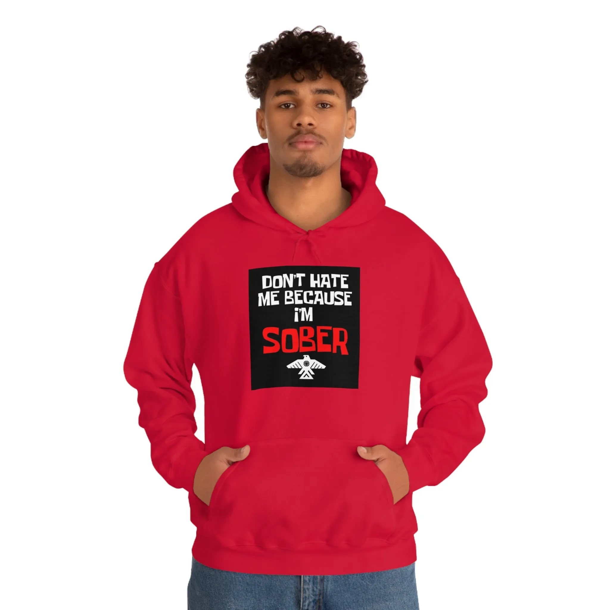 (Don't hate me) Unisex Heavy Blend™ Hooded Sweatshirt