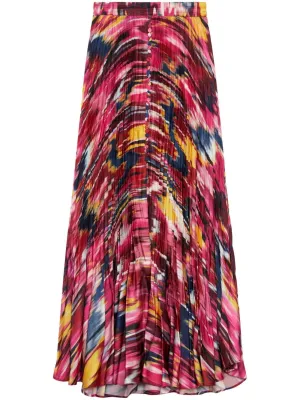 DULCE GRAPHIC-PRINT A-LINE SKIRT