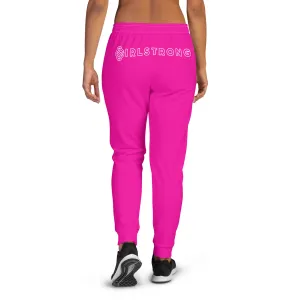 ELEVATED ESSENTIALS, GS LOGO FLEECE JOGGERS POWER PINK