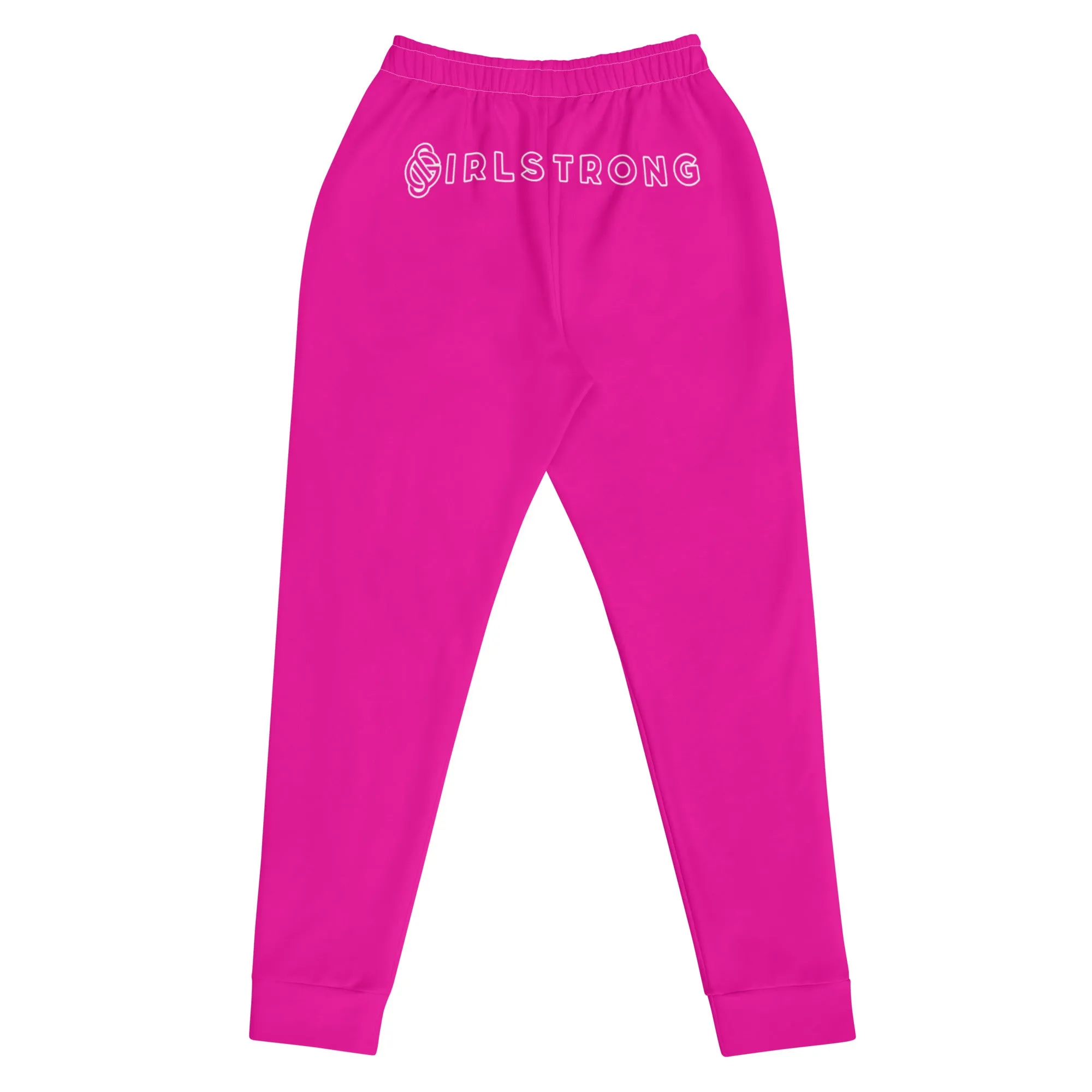 ELEVATED ESSENTIALS, GS LOGO FLEECE JOGGERS POWER PINK