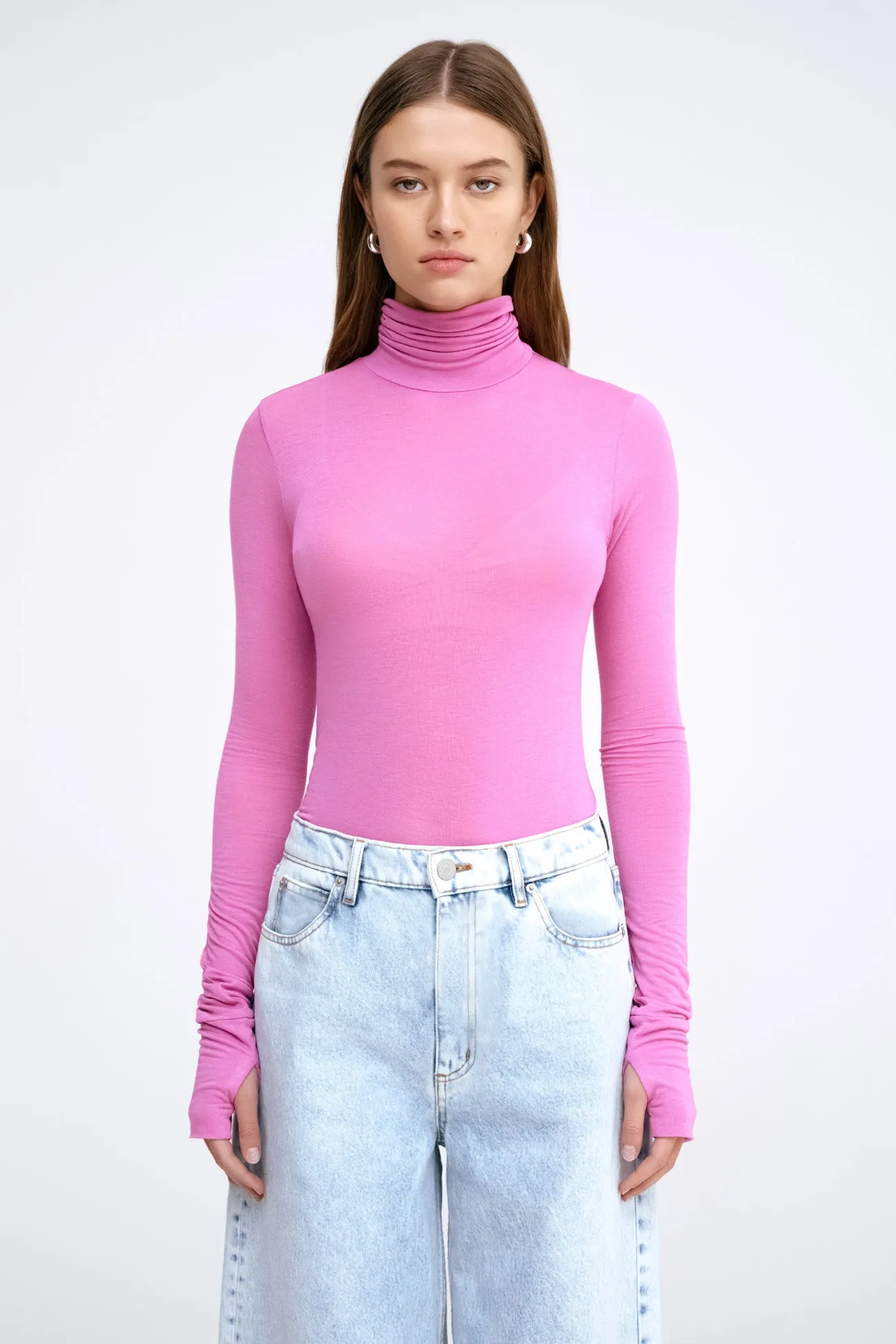 Eloise Sheer Turtleneck