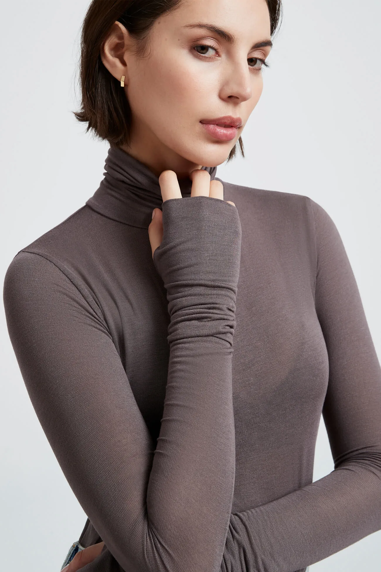 Eloise Sheer Turtleneck