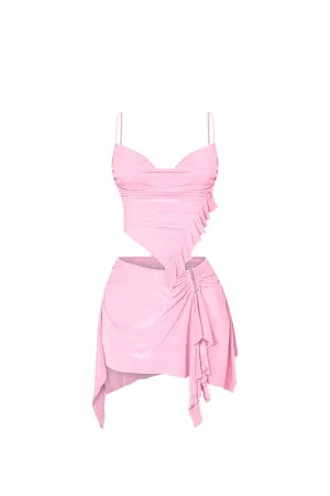 Euphoria Mini Skirt Set (Light Pink)