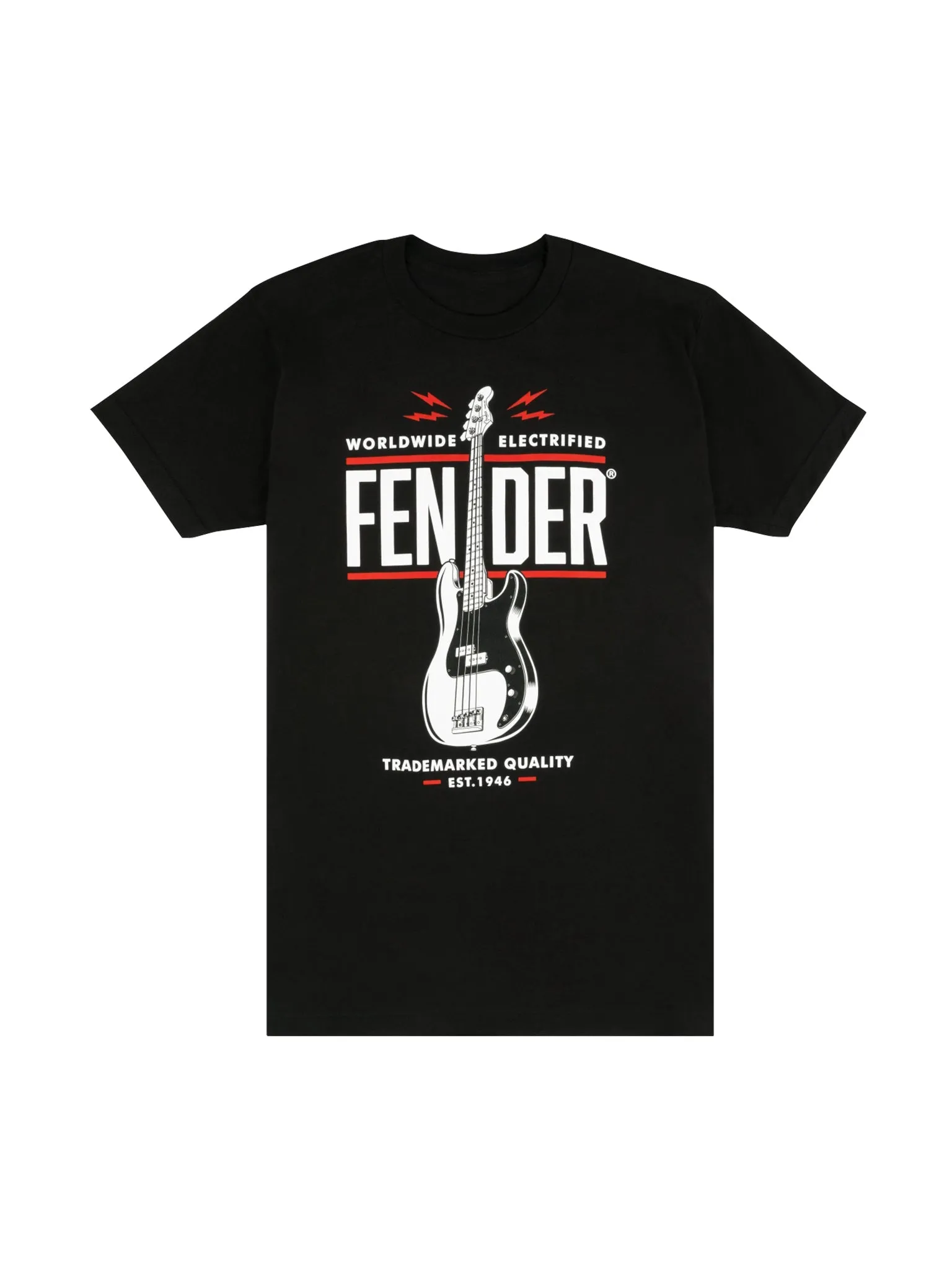 Fender Precision Bass T-Shirt, Black, Small