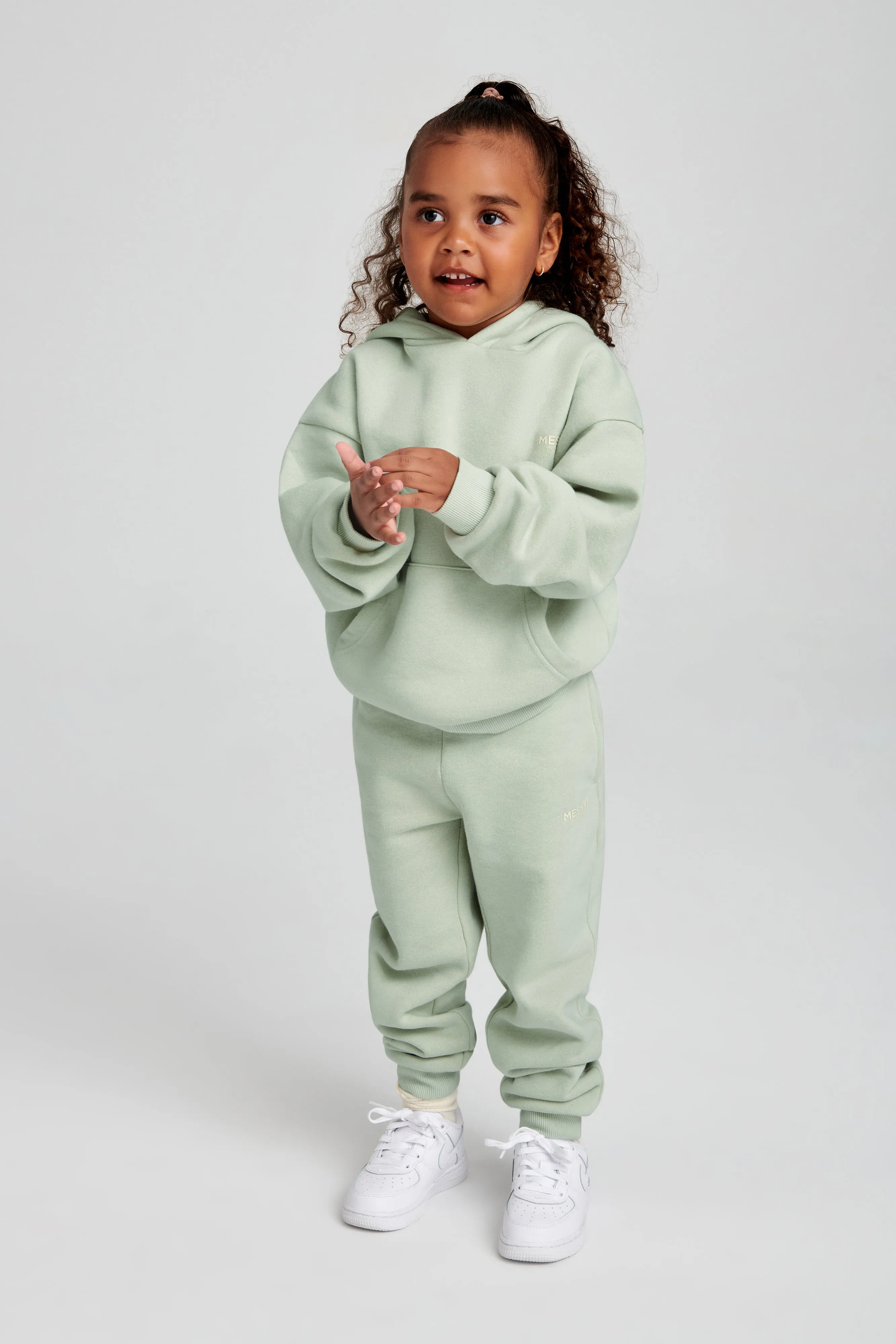 Frankie Kids Unisex Jogger - Light Sage