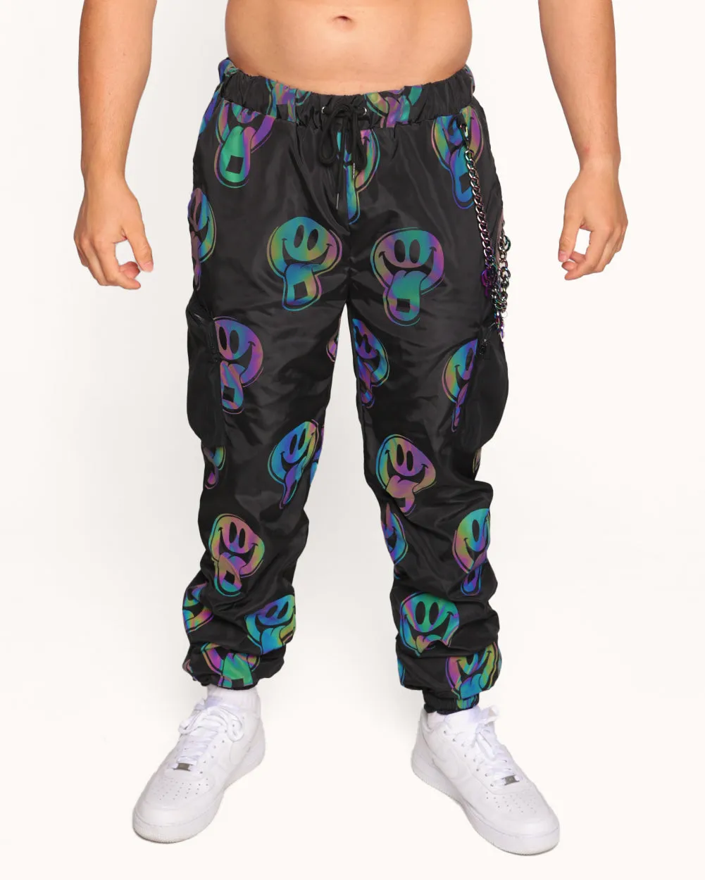 Happy Hour Rainbow Reflective Joggers