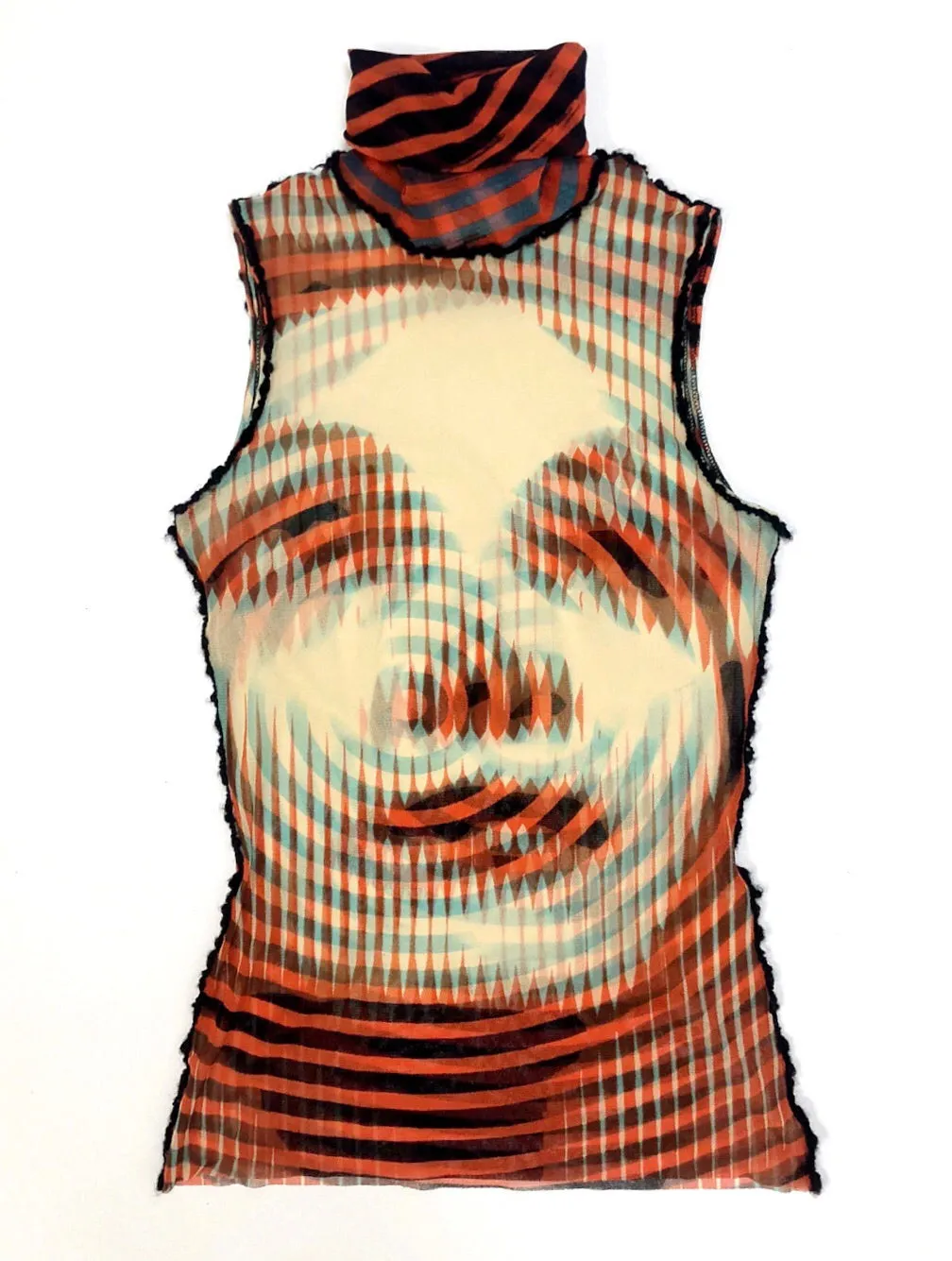 Jean Paul Gaultier Hypnotic Face Top