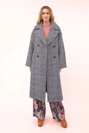 Julia Check Coat