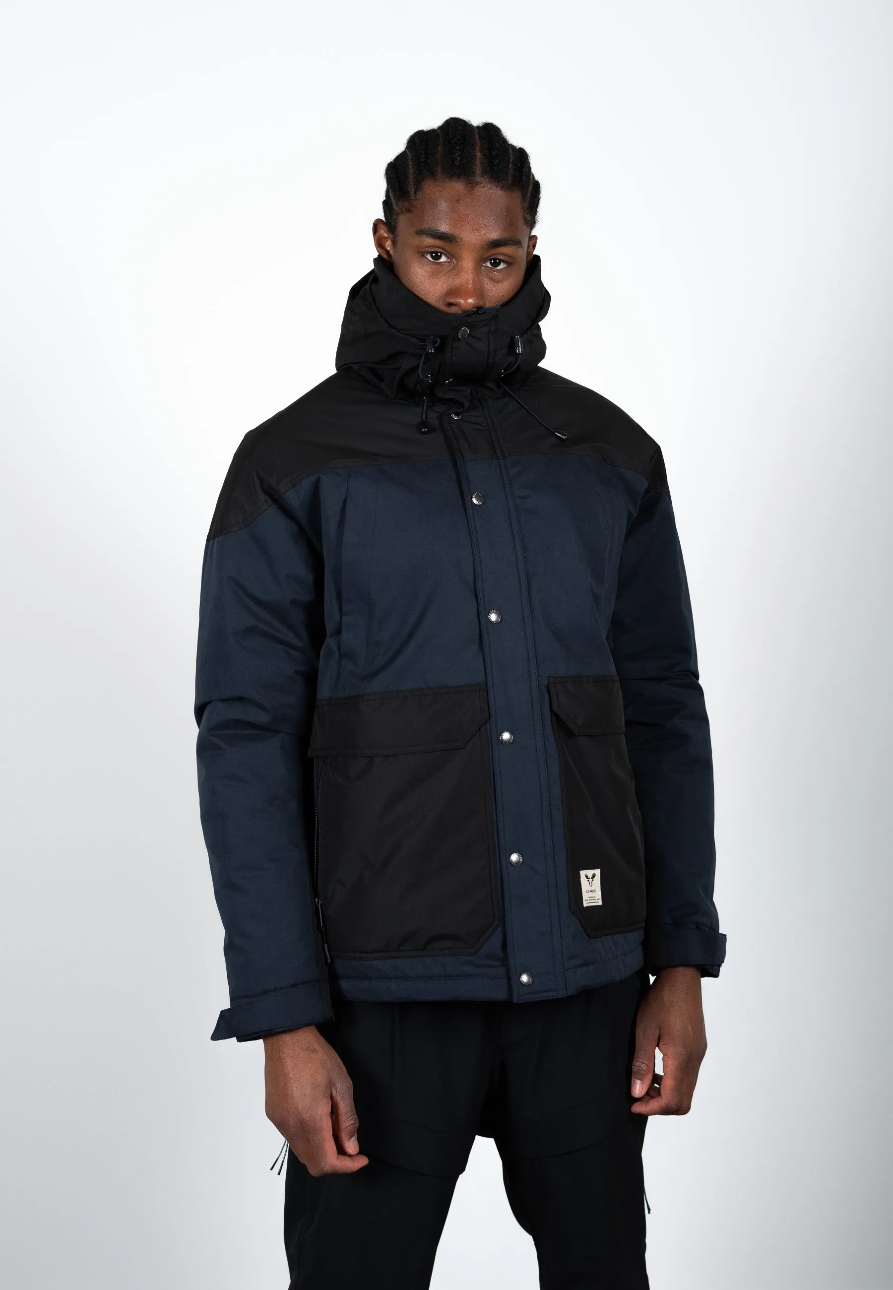 MALCOM WINTER PARKA - Black / Navy