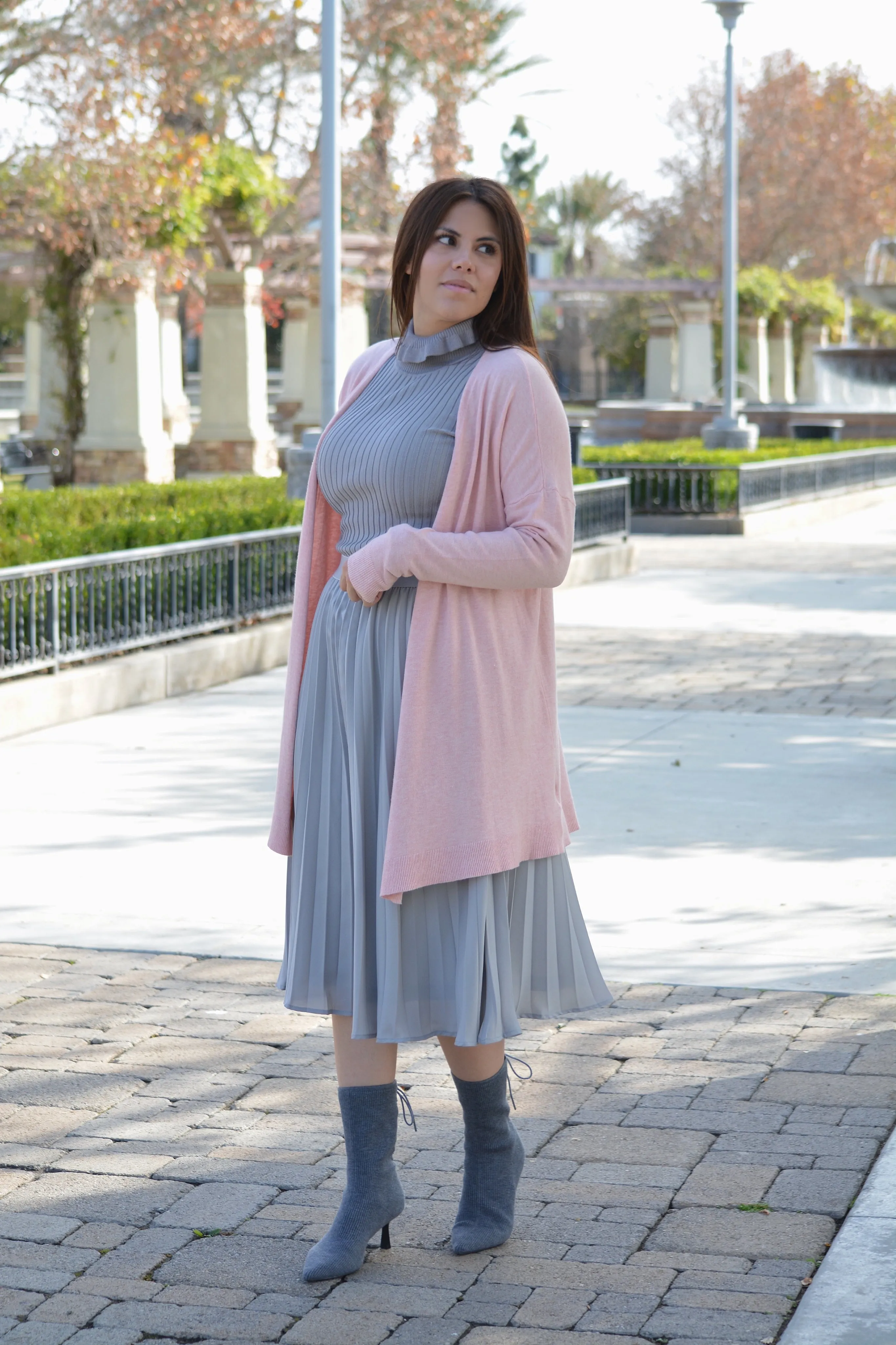 Marcie Pink Cardigan