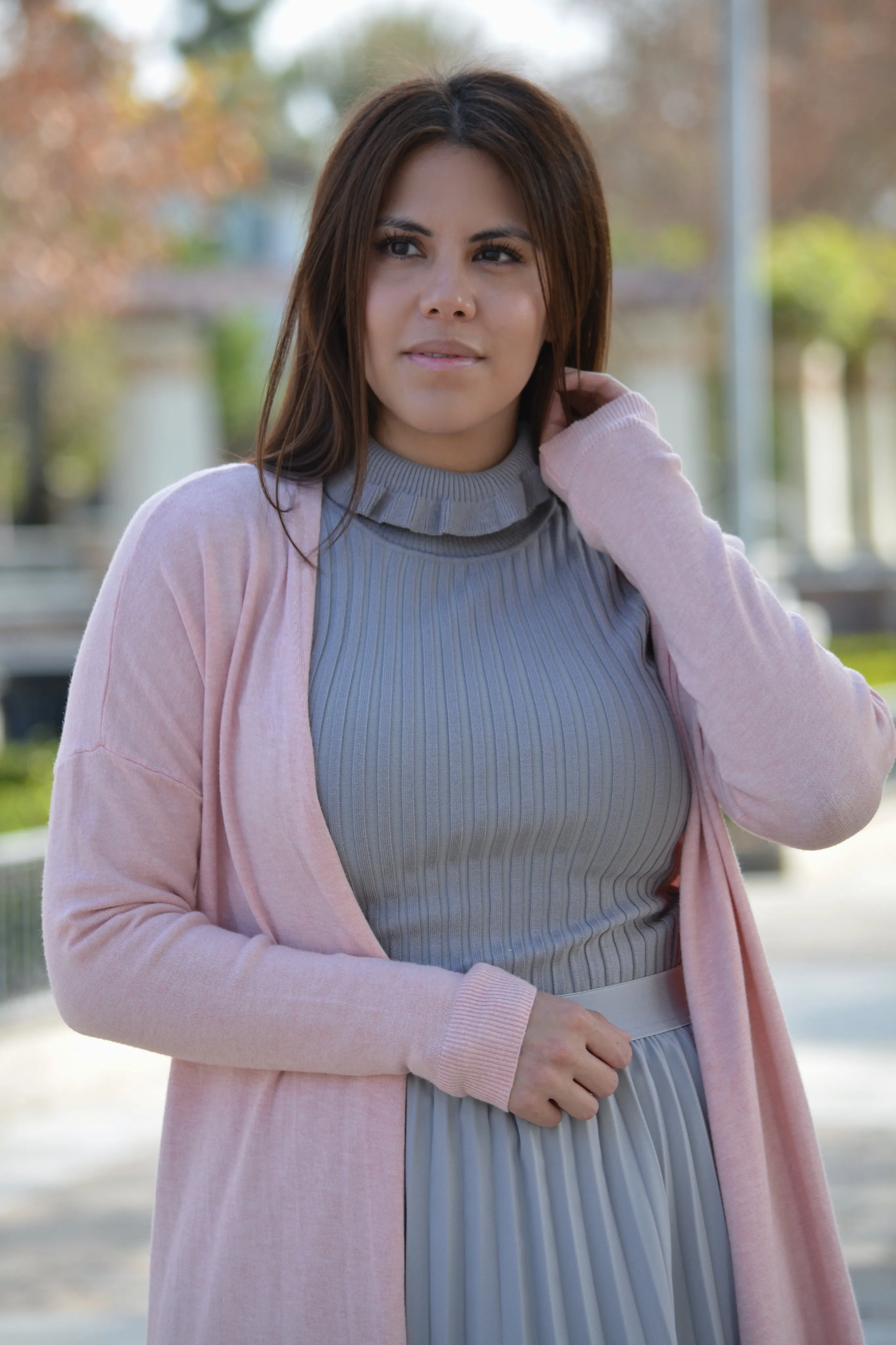 Marcie Pink Cardigan