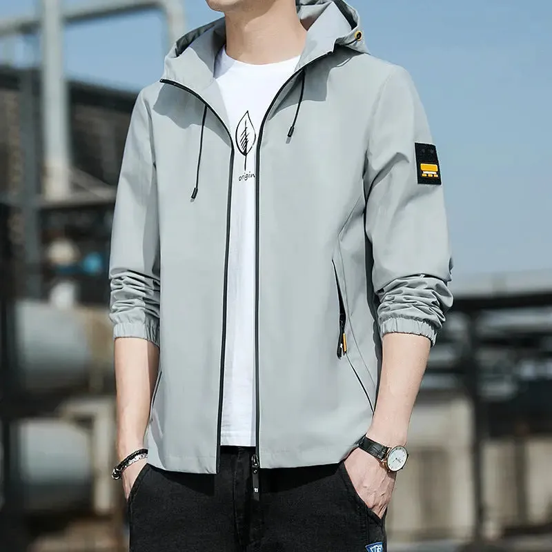 Men's New Casual Oversize Hooded Jacket