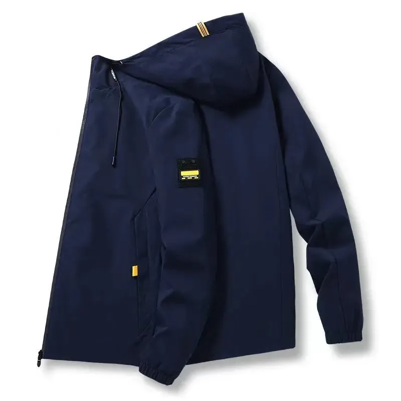 Men's New Casual Oversize Hooded Jacket