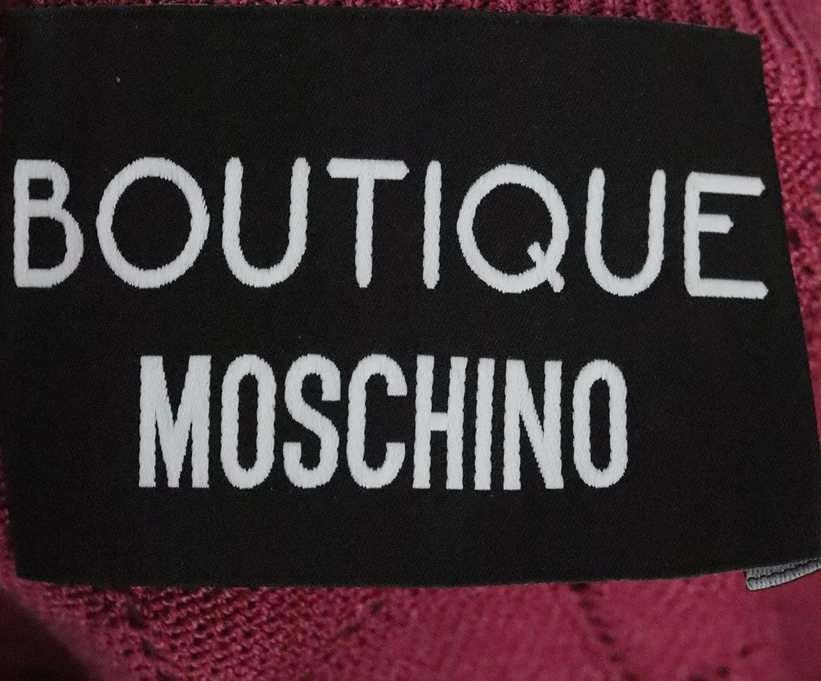 Moschino Pink Knit Sweater sz 4