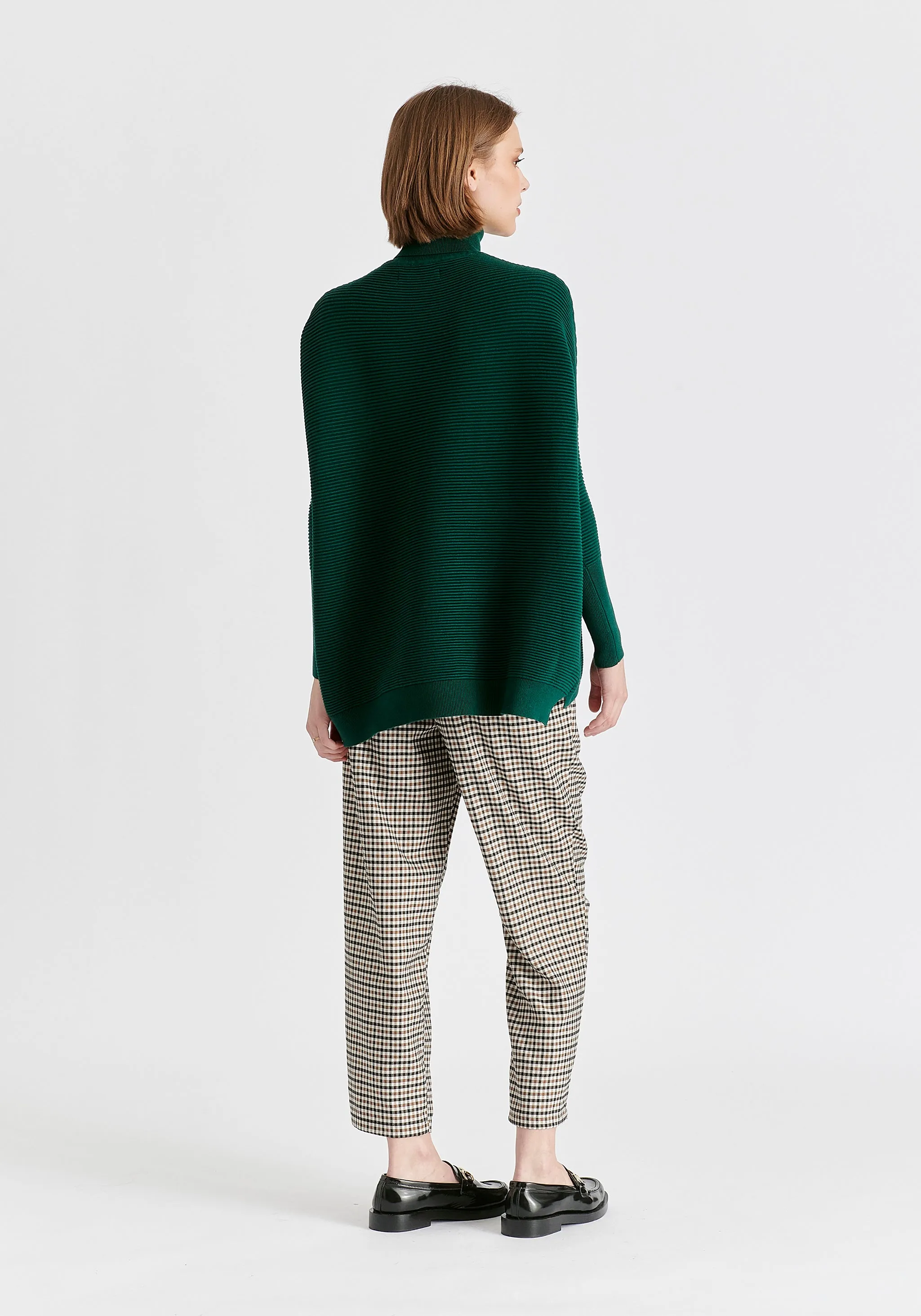 Paisie Turtleneck Ribbed Jumper