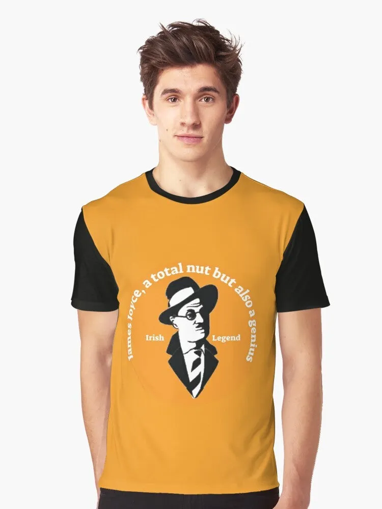 "Celebrate the Brilliance of James Joyce: Ulysses Graphic Tee"