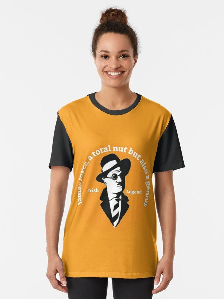 "Celebrate the Brilliance of James Joyce: Ulysses Graphic Tee"