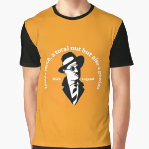 "Celebrate the Brilliance of James Joyce: Ulysses Graphic Tee"