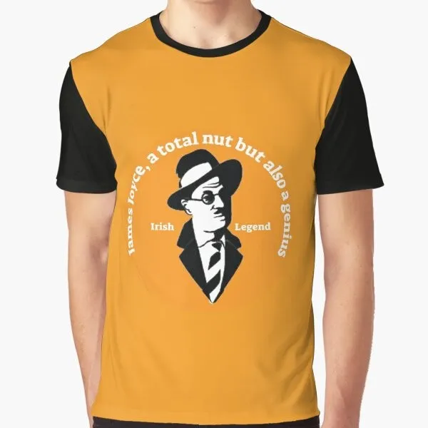 "Celebrate the Brilliance of James Joyce: Ulysses Graphic Tee"