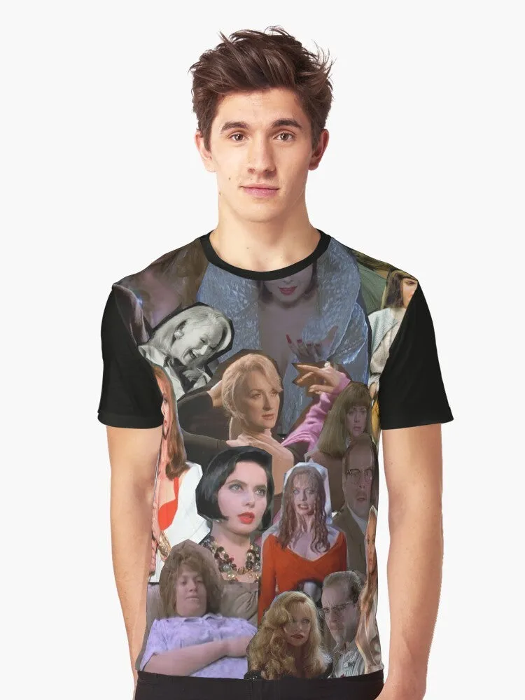 "Death Becomes Her" Graphic T-Shirt with Meryl Streep and Goldie Hawn