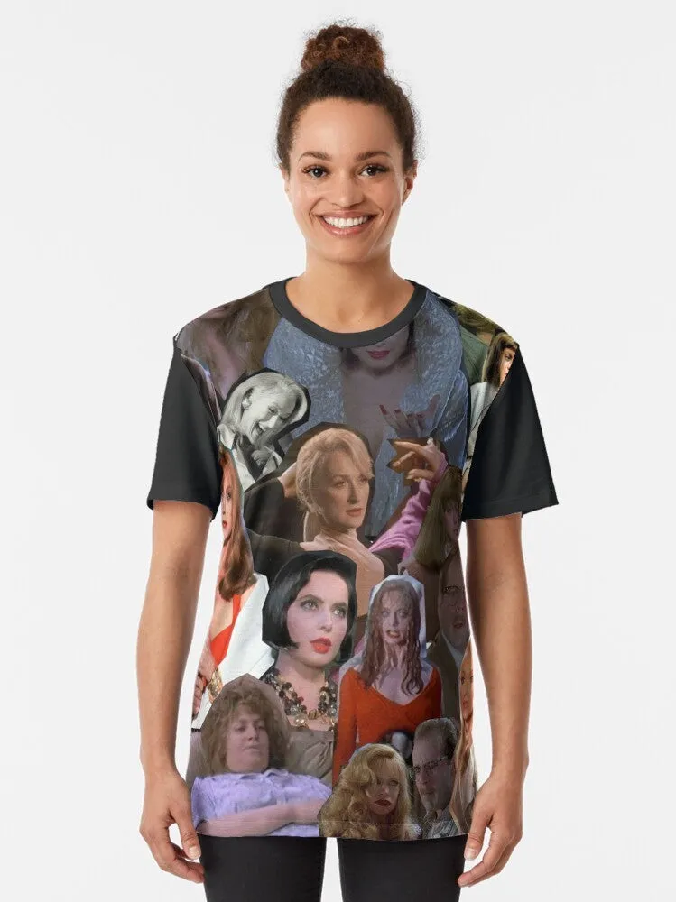 "Death Becomes Her" Graphic T-Shirt with Meryl Streep and Goldie Hawn