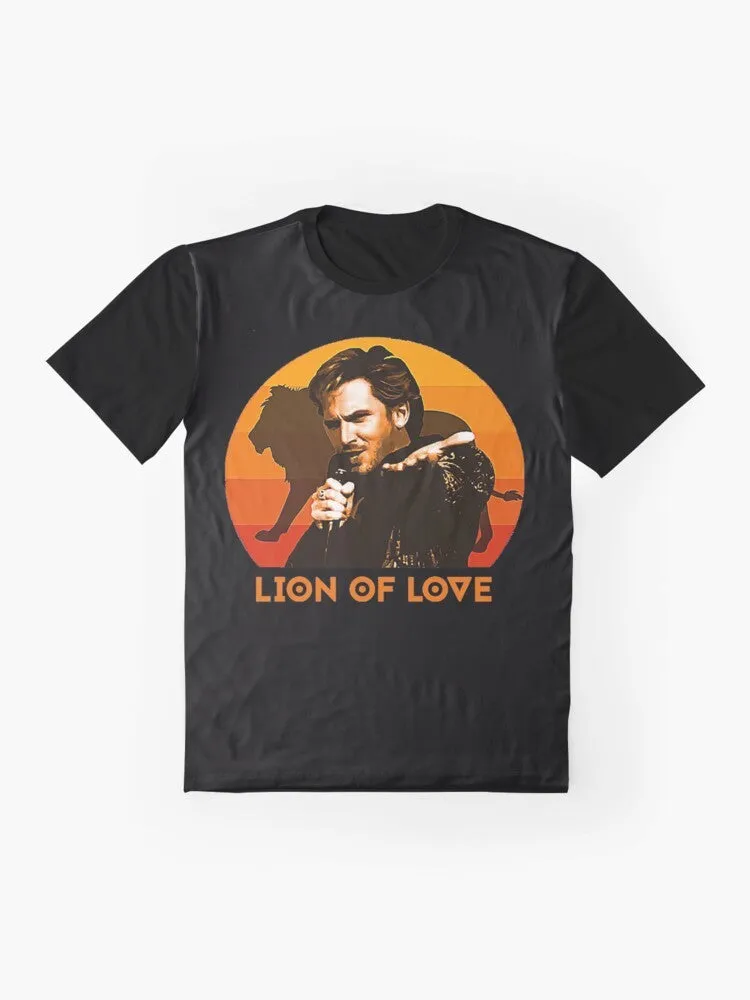 "Fire Saga Eurovision Song Contest Lion Of Love T-Shirt"