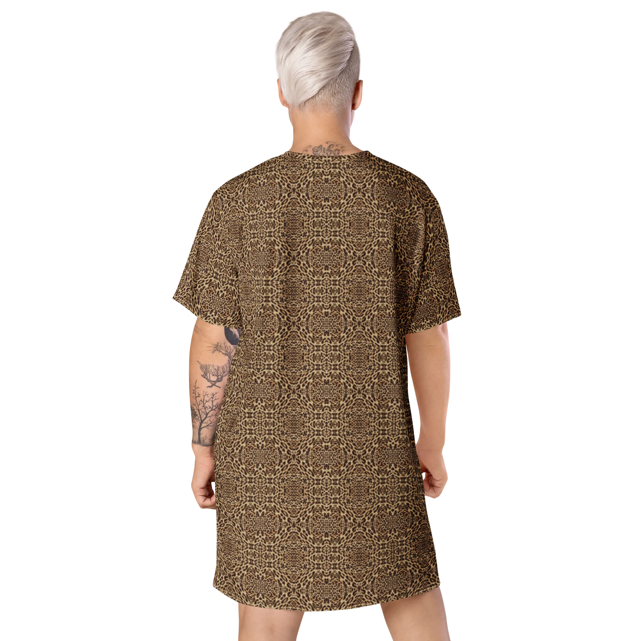 Recursia Contemplative Jaguar T-Shirt Dress