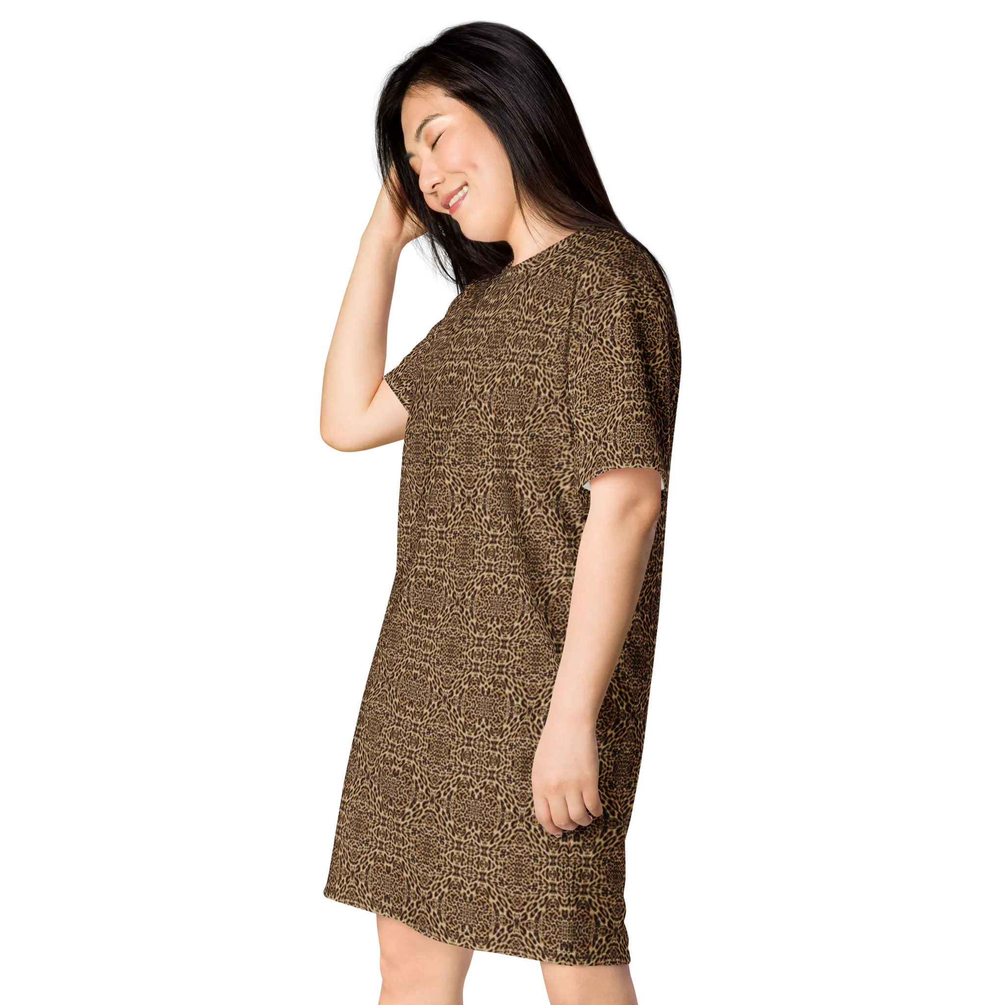 Recursia Contemplative Jaguar T-Shirt Dress